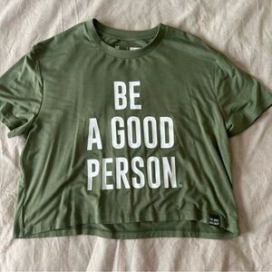 Be a good person | BAGP - Crop Tee